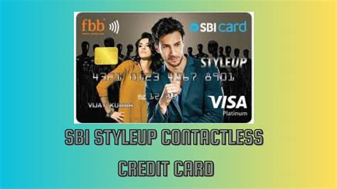 sbi style up credit card